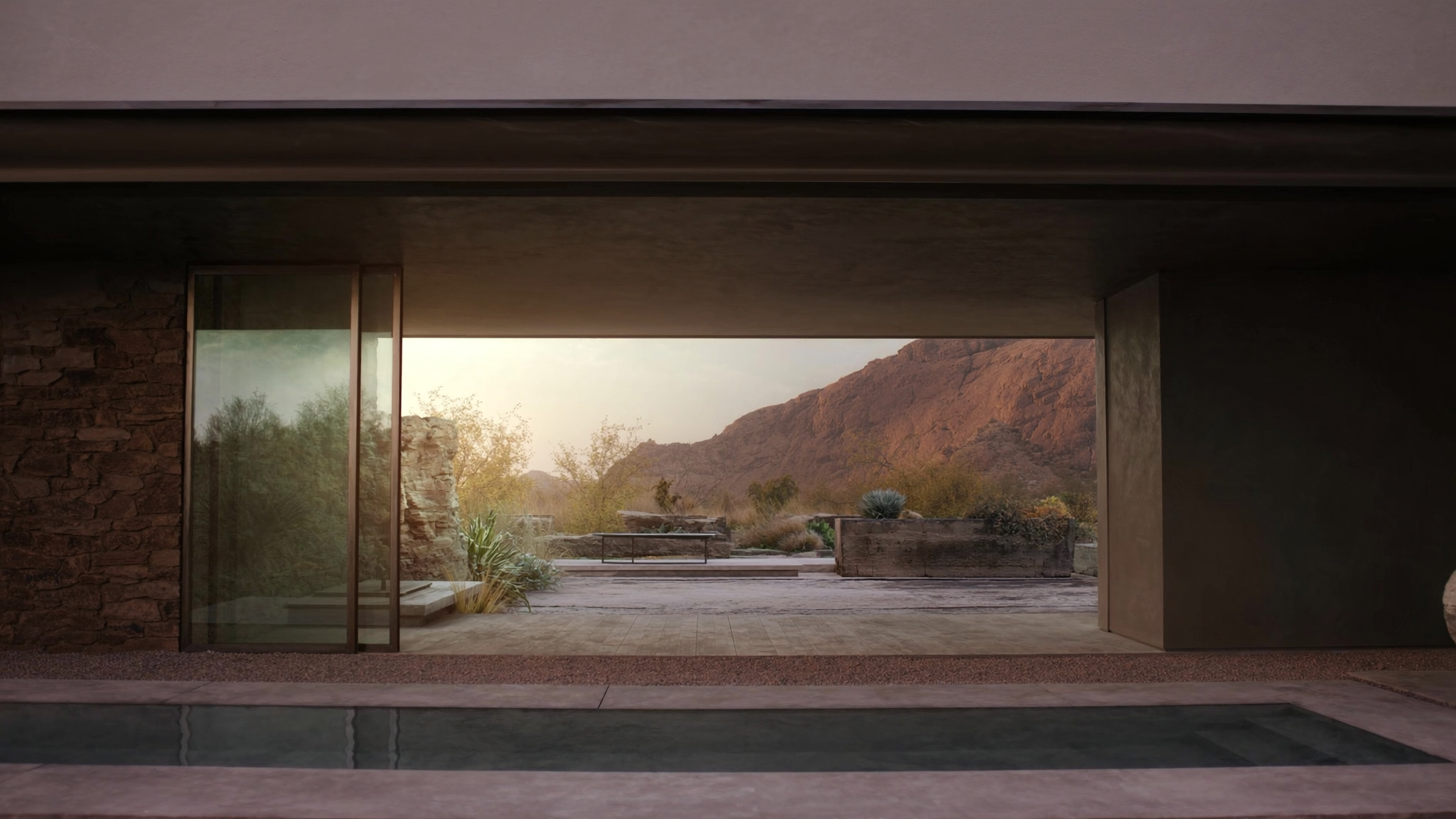 Architektonisches Keyvisual für Adestate